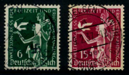 3. REICH 1936 Nr 622-623 Zentrisch Gestempelt X70CA86 - Used Stamps