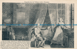 R033934 Reproduction Du Tableau De J. J. Rousseau. J. Bourgogne - World