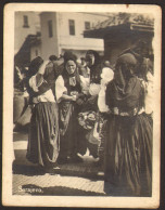 Bosnia Sarajevo Muslim Woman On Street National Costume Old   Photo 7x9 Cm # 41229 - Anonymous Persons