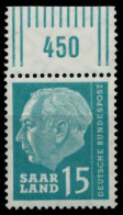 SAAR OPD 1957 Nr 388WOR Postfrisch ORA X71CACA - Unused Stamps