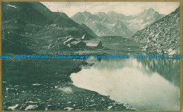 R033958 Old Postcard. Lake And Mountains - World