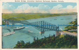 R032052 Quebec Bridge. Canadian National Railways. Quebec. Canada. Valentine - World