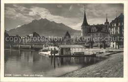 11663024 Luzern LU Quai Und Vierwaldstaettersee Pilatus  Luzern - Other & Unclassified