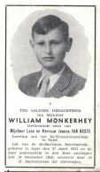 2404-01k William Monkerhey Ieper 1933 - 1945 Leerling St Vincentiuscolleg Lid St Martinus Scouts - Andachtsbilder