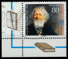 BRD 1995 Nr 1826 Zentrisch Gestempelt ECKE-ULI X767AAE - Used Stamps