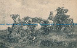 R033983 Old Postcard. Horse Ride - Welt