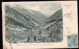 Österreich - 1903 - Oetzthal - Hochjoch - Hospiz Mit Wildspitze Und Stubaierferner - Sonstige & Ohne Zuordnung