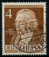 BERLIN 1952 Nr 91 Gestempelt X784C0A - Oblitérés