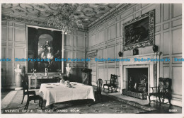 R032870 Warwick Castle. The State Dining Room. Salmon. RP - Monde