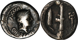 ROME - Denier - NORBANA - 83 BC - Vénus - Blé, Faisceau, Caducée - Traces De Soudure - RRC.357/1b - 19-256 - Republic (280 BC To 27 BC)