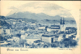 11662884 Luzern LU Mit Vierwaldstaettersee Und Rigi Luzern - Other & Unclassified