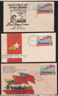 BURMA/MYANMAR FDC 1970 ISSUED 3-ARM FORCED DAY COMMEMORATIVE - Myanmar (Birma 1948-...)