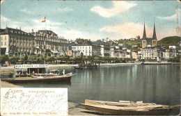 11662867 Luzern LU Schweizerhofquai Mit Vierwaldstaettersee Luzern - Other & Unclassified