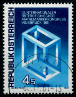 ÖSTERREICH 1981 Nr 1680 Zentrisch Gestempelt X7F32DE - Usati