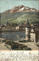 11662850 Luzern LU Mit Vierwaldstaettersee Und Pilatus Luzern - Other & Unclassified