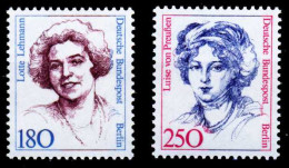 BERLIN DS FRAUEN Nr 844-845 Postfrisch S5F7DBE - Unused Stamps