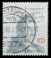 BRD 1989 Nr 1423 Zentrisch Gestempelt X86DE52 - Used Stamps