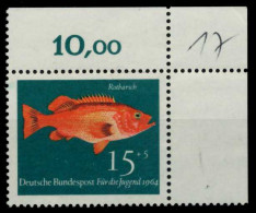 BRD 1964 Nr 413 Postfrisch ECKE-ORE X8EF65E - Unused Stamps