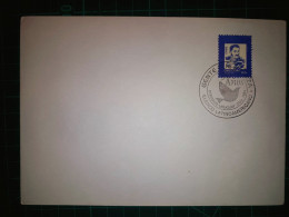 RÉPUBLIQUE ORIENTALE DE L'URUGUAY, Enveloppe FDC Commémorative Avec Timbre-poste Coloré (Proceres De La Patria, Bâtiment - Uruguay