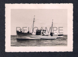 REAL PHOTO PORTUGAL PORTO MATOSINHOS TRAINEIRA DE PESCA - 1950's (É UMA FOTO) - Porto