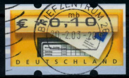 BRD ATM 2002 Nr 5-1-0010 Gestempelt X9706D6 - Timbres De Distributeurs [ATM]