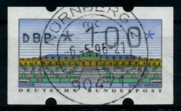 BRD ATM 1993 Nr 2-1.1-0100 Zentrisch Gestempelt X9743A6 - Vignette [ATM]