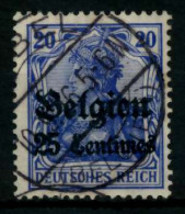 BES 1WK LP BELGIEN Nr 4II Gestempelt X6CE08A - Bezetting 1914-18