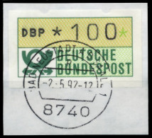 BRD ATM 1981 Nr 1-2-100 Gestempelt X756CF2 - Timbres De Distributeurs [ATM]