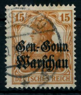 BES 1WK D-POST IN POLEN Nr 11 Gestempelt X776986 - Besetzungen 1914-18