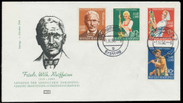 SAAR OPD 1958 Nr 441-444 BRIEF FDC X78DD32 - Storia Postale