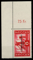 SAARLAND 1955 Nr 362 Postfrisch ECKE-OLI X79DD8E - Unused Stamps