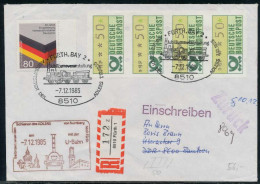 BRD ATM1-050 BRIEF MIF ATM 4er STREIFEN AM STUE X7E461A - Timbres De Distributeurs [ATM]