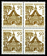 BERLIN DS D-BAUW. 1 Nr 246 Postfrisch VIERERBLOCK S58A57E - Unused Stamps