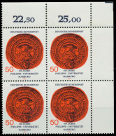 BRD 1977 Nr 939 Postfrisch VIERERBLOCK ECKE-ORE X803D8A - Unused Stamps