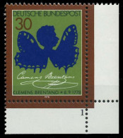 BRD 1978 Nr 978 Postfrisch FORMNUMMER 1 S5F4EE2 - Nuevos