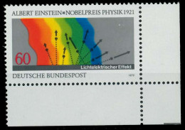 BRD 1979 Nr 1019 Postfrisch ECKE-URE S5F5312 - Unused Stamps