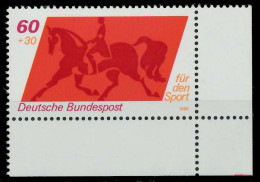 BRD 1980 Nr 1047 Postfrisch ECKE-URE S606E1E - Ungebraucht