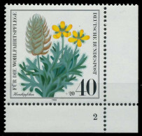 BRD 1980 Nr 1059 Postfrisch FORMNUMMER 2 S606F62 - Unused Stamps