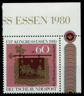 BRD 1980 Nr 1065 Postfrisch ECKE-ORE S60705E - Neufs