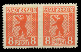 SBZ BERL. BRANDENB. Nr 3B Postfrisch WAAGR PAAR X80F36A - Altri & Non Classificati