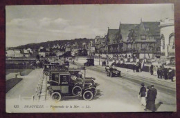 Cpa Deauville ; Promenade De La Mer - Deauville