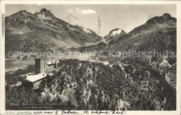 11661044 Maloja GR Belvedere Mit Bergeller Strasse Und Mte Del Forno Maloja - Autres & Non Classés