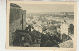 Avignon 84 Carte Non Circulée Vue Sur Le Rhone Pont Suspendu Relient Avignon A Villeneuve EditionReservée A J J GANGLOFF - Avignon