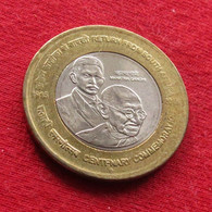 India 10 Rupees 2015 Mahatma Gandhi Unc  Inde Indie UNC ºº - Indien