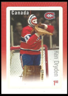 Canada Ice Hockey Glace Goalie Ken Dryden MNH ** Neuf SC (C28-73) - Ungebraucht