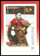 Canada Ice Hockey Glace Goalie Tony Esposito MNH ** Neuf SC (C28-74) - Ungebraucht