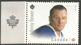 Canada Ice Hockey Glace Goalie Johnny Bower MNH ** Neuf SC (C28-66c) - Neufs