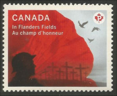 Canada In Flanders Fields Au Champ D'honneur MNH ** Neuf SC (C28-35) - Militares