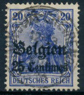 BES. 1WK LANDESPOST BELGIEN Nr 4I Zentrisch Gestempelt X45A682 - Occupation 1914-18