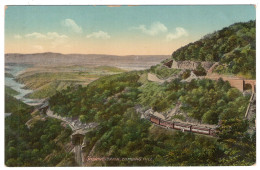 SIMLA-KALKA RAILWAY - Shewing Train Climbing Hill - Moorli Dhur 1363 - Inde